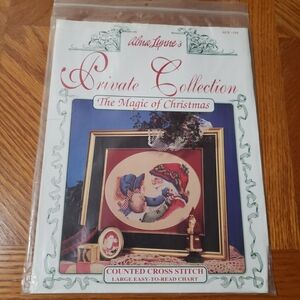 Alma Lynne's The Magic of Christmas Large Counted Cross Stitch Pattern